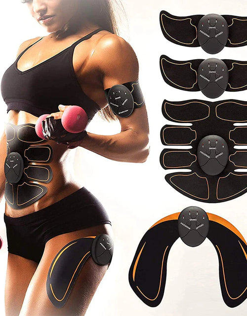 Load image into Gallery viewer, EMS Abdominal Muscle Toning Trainer ABS Stimulator Toner Fitness Binder Gym Belt

