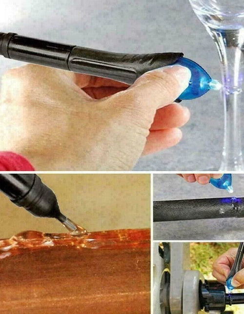 Load image into Gallery viewer, 5 Second Fix Pen UV Light Repair Glue Refill Liquid Welding Multi-Purpose Kit

