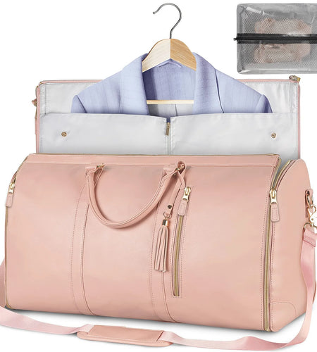 Women’S Large Capacity Waterproof Travel Duffle – Foldable Suit & Tote Bag