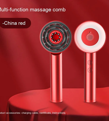 Fluffy Comb Scalp Massager Infrared Hair Care and Beauty
