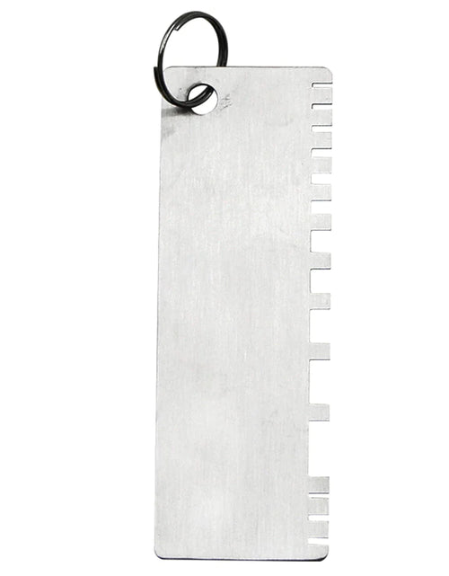 Load image into Gallery viewer, 2PCS Thickness Gage Sheet Metal Gauge Measuring Tool Wire Gauge Stainless Steel
