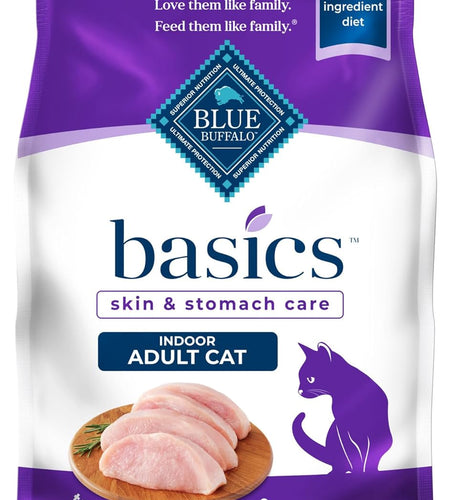 Basics Limited Ingredient Diet Grain Free, Natural Indoor Adult Dry Cat Food