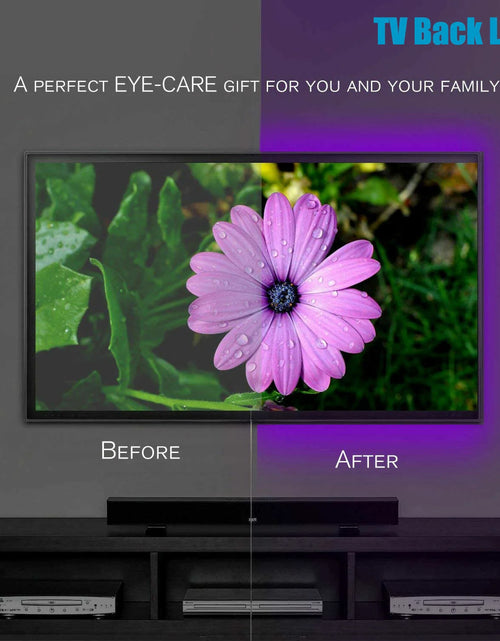 Load image into Gallery viewer, 5V USB LED Strip Lights TV Back Light 5050 RGB Colour Changing with 24Key Remote
