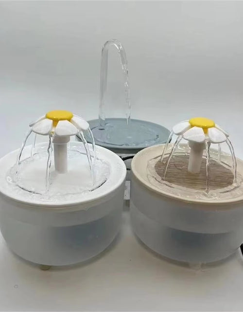 Load image into Gallery viewer, Pets Water Fountain Auto Filter USB Electric Mute Cat Drinker Bowl 1200Ml Recirculate Filtring Drinker for Cats Water Dispenser
