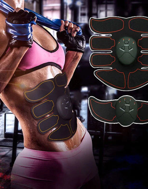 Load image into Gallery viewer, EMS Abdominal Muscle Toning Trainer ABS Stimulator Toner Fitness Binder Gym Belt

