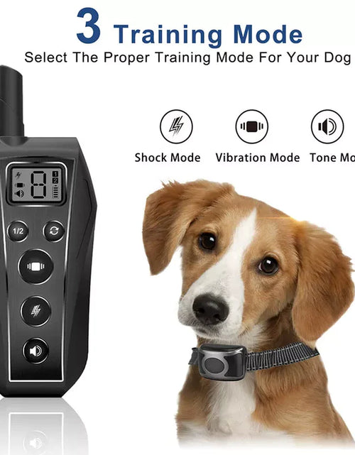 Load image into Gallery viewer, 650 YD Remote Dog Training Shock Collar Waterproof for Small Medium Large Dogs
