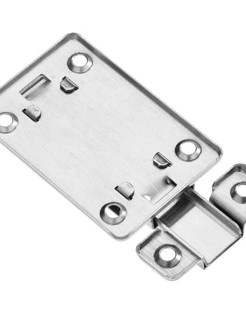 Load image into Gallery viewer, 2Pcs Stainless Steel Latch Sliding Silver Doors Lock Keyless Door Bolt for Doors

