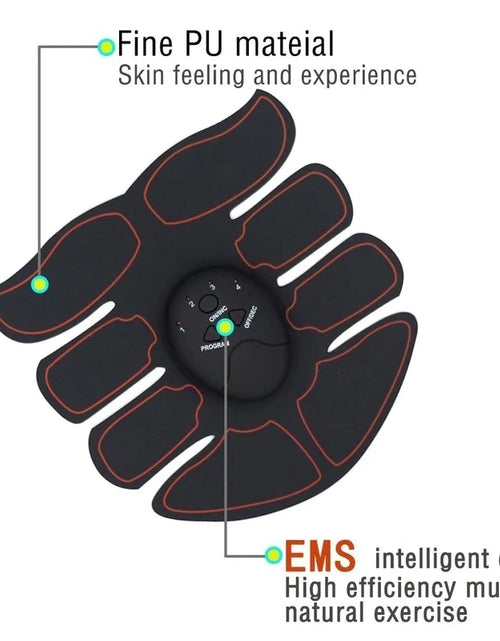 Load image into Gallery viewer, EMS Abdominal Muscle Toning Trainer ABS Stimulator Toner Fitness Binder Gym Belt
