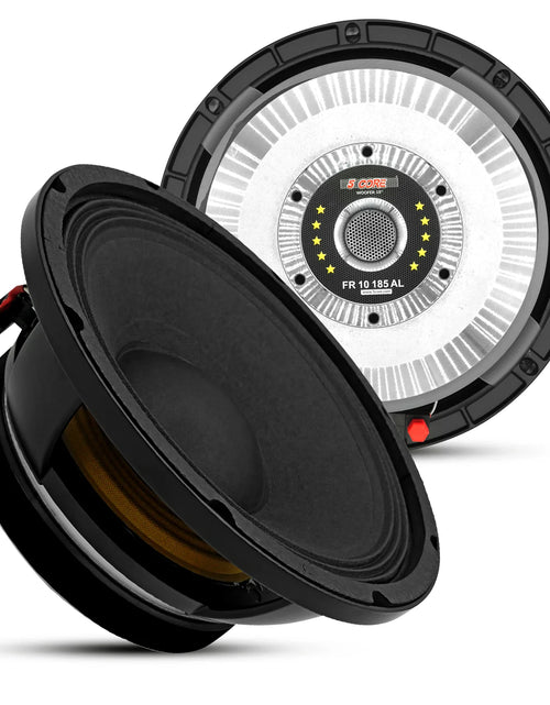 Load image into Gallery viewer, 5 CORE 10 Inch Subwoofer Speaker 600W Max 4 Ohm Full Range Replacement DJ Bass Loudspeaker
