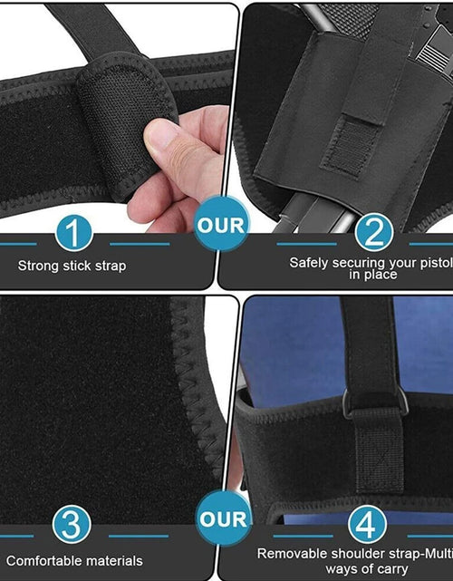 Load image into Gallery viewer, Tactical Concealed Carry Shoulder Waist Pistol Hand Gun Holder Holster Pouch US
