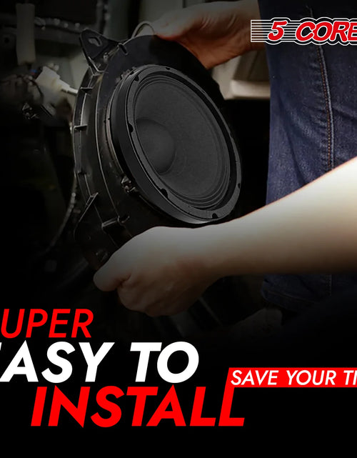 Load image into Gallery viewer, 5 CORE 10 Inch Subwoofer Speaker 600W Max 4 Ohm Full Range Replacement DJ Bass Loudspeaker

