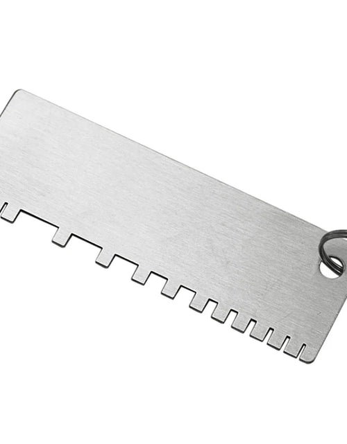 Load image into Gallery viewer, 2PCS Thickness Gage Sheet Metal Gauge Measuring Tool Wire Gauge Stainless Steel
