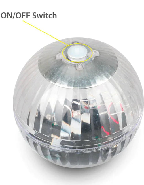 Load image into Gallery viewer, Outdoor Solar LED Floating Light Garden Pond Pool Lamp Rotating RGB Color Change
