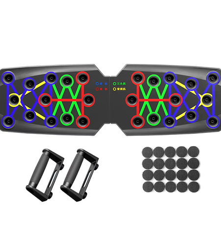 Foldable Push-Up Board 22 Modes at Home Push up Portable Abdominal Household Biceps Brachii Muscle Chest Training Equipment