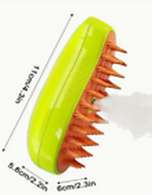 Load image into Gallery viewer, Rechargeable Shedding Hair Spray Hot Steam Easy Pet Grooming Brush for Cat, Dog
