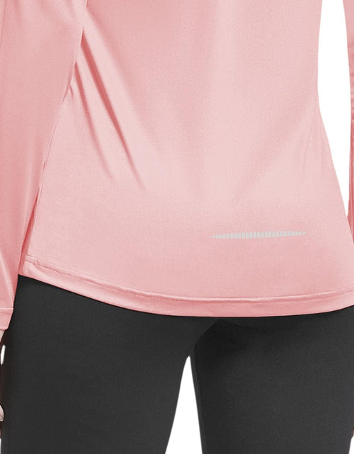 Load image into Gallery viewer, Women&#39;S Long Sleeve Running Shirts Quick Dry Athletic Workout Tops
