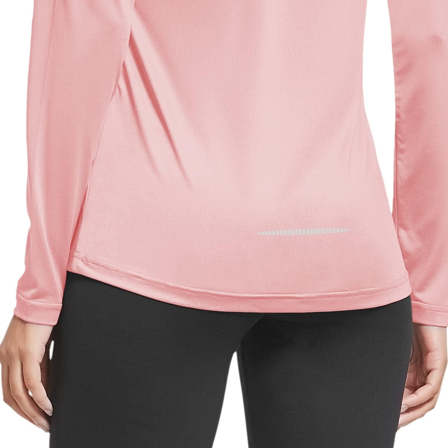 Women'S Long Sleeve Running Shirts Quick Dry Athletic Workout Tops
