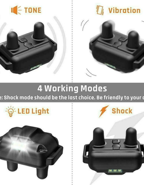Load image into Gallery viewer, 2600 FT Remote Dog Shock Training 2 Collar Set Rechargeable Waterproof LCD Pet
