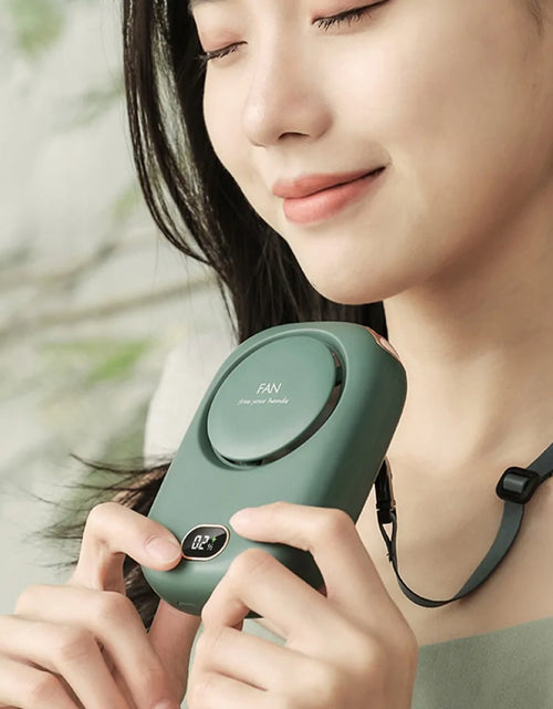 Load image into Gallery viewer, Mini Portable Bladeless Neck Fan
