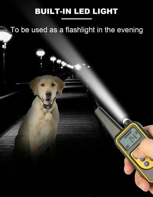 Load image into Gallery viewer, 2600 FT Remote Dog Shock Training 2 Collar Set Rechargeable Waterproof LCD Pet
