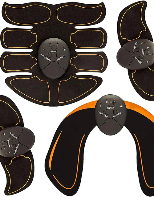 Load image into Gallery viewer, EMS Abdominal Muscle Toning Trainer ABS Stimulator Toner Fitness Binder Gym Belt
