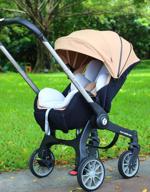 Load image into Gallery viewer, New Baby Stroller 4In1 Multifunctional Newborn Baby Carriage 3In1 Stroller Foldable Basket Type Seat
