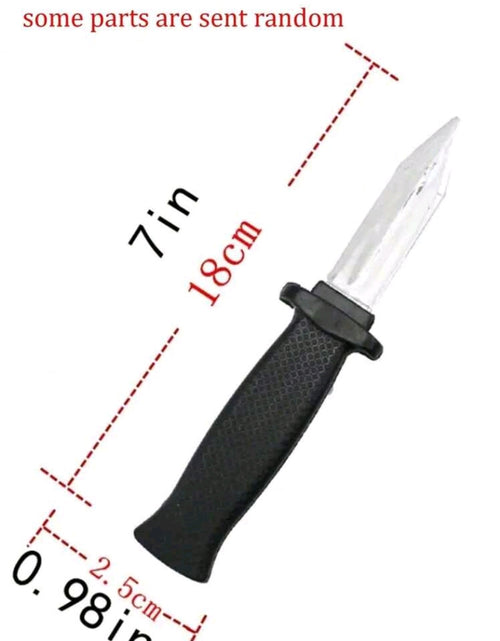 Load image into Gallery viewer, 1Pc Magic Props Toys, Tricky Toys, Clown Magic Plastic Telescopic Knife, Clown Prank Prop Knife, Horror Trick Fake Funny Mother&#39;s Day Graduation
