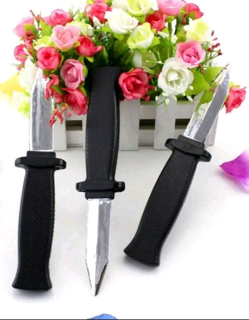 Load image into Gallery viewer, 1Pc Magic Props Toys, Tricky Toys, Clown Magic Plastic Telescopic Knife, Clown Prank Prop Knife, Horror Trick Fake Funny Mother&#39;s Day Graduation
