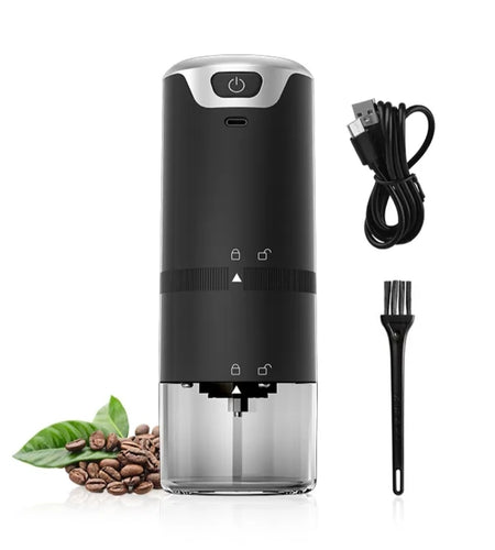 Portable Electric Coffee Grinder, USB Charging Port