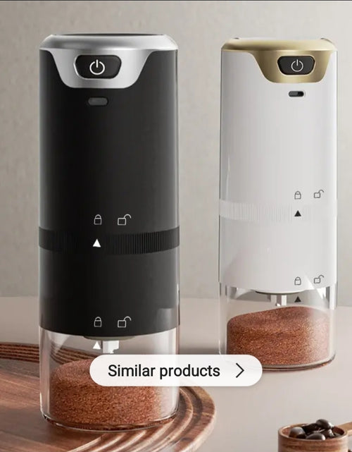 Load image into Gallery viewer, Portable Electric Coffee Grinder, USB Charging Port
