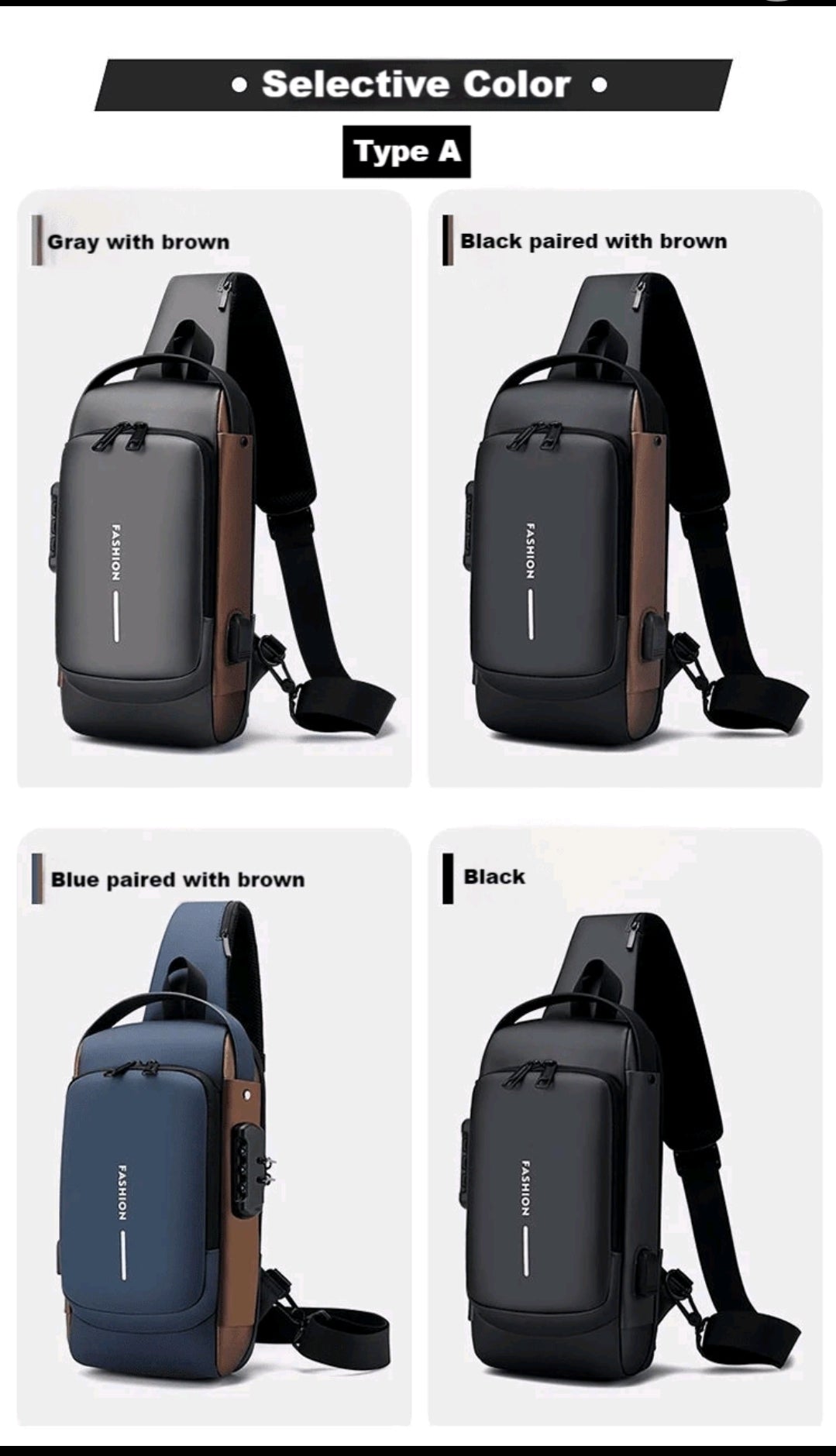 Fashion Crossbody Bag
