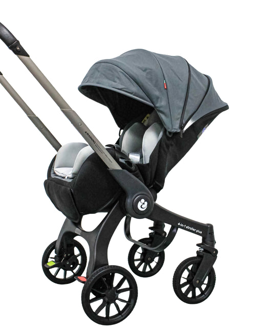 Load image into Gallery viewer, New Baby Stroller 4In1 Multifunctional Newborn Baby Carriage 3In1 Stroller Foldable Basket Type Seat
