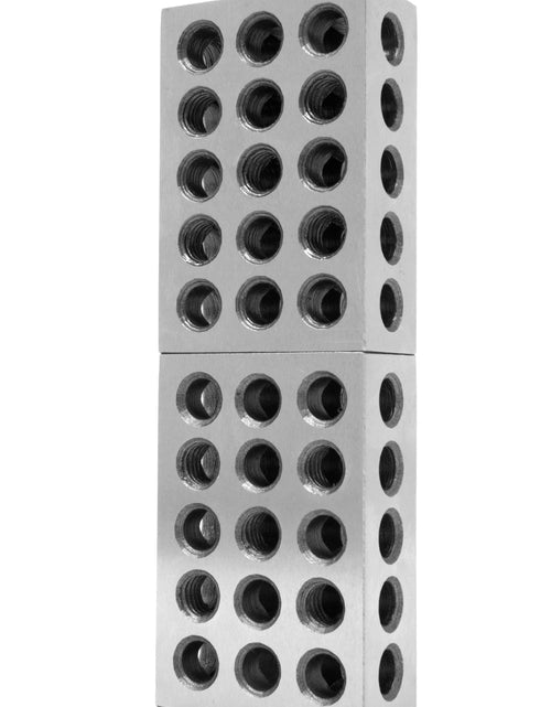Load image into Gallery viewer, 25 X 50 X 75 Mm Steel-Hardened Metric Precision 123 Blocks, Two Pack
