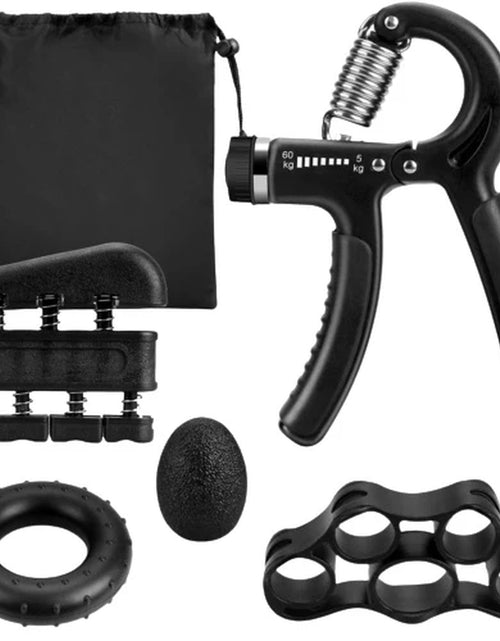 Load image into Gallery viewer, Hand Grip Adjustable Trainer Gripper Strengthener Gym Strength Exerciser Adjustable Heavy Gripper Fitness Hand Exerciser Grip Wrist Training Increase Strength Spring Finger Pinch Carpal Expander
