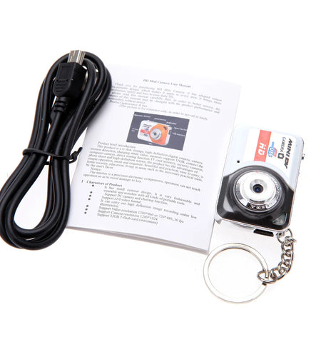 X6 Mini Digital Camera Ultra Mini HD High Denifition DV Support 32GB TF Card with Mic USB Flash Drive for Camera