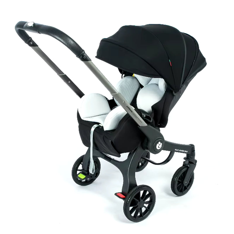 New Baby Stroller 4In1 Multifunctional Newborn Baby Carriage 3In1 Stroller Foldable Basket Type Seat