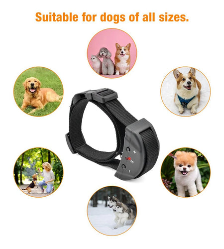 Automatic anti Bark Barking Dog Shock Control Collar Device Large Medium Small