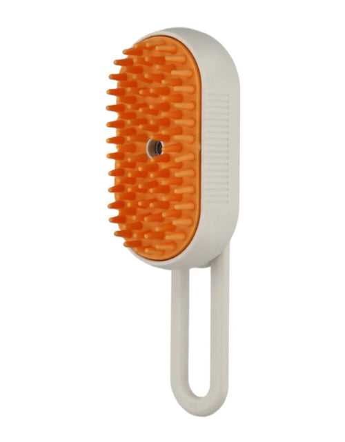 Load image into Gallery viewer, Cat Steam Brush Steamy Dog Brush Electric Spray Cat Hair Brushes with Electric Water USB Rechargeable Cat Dog Massage Brush
