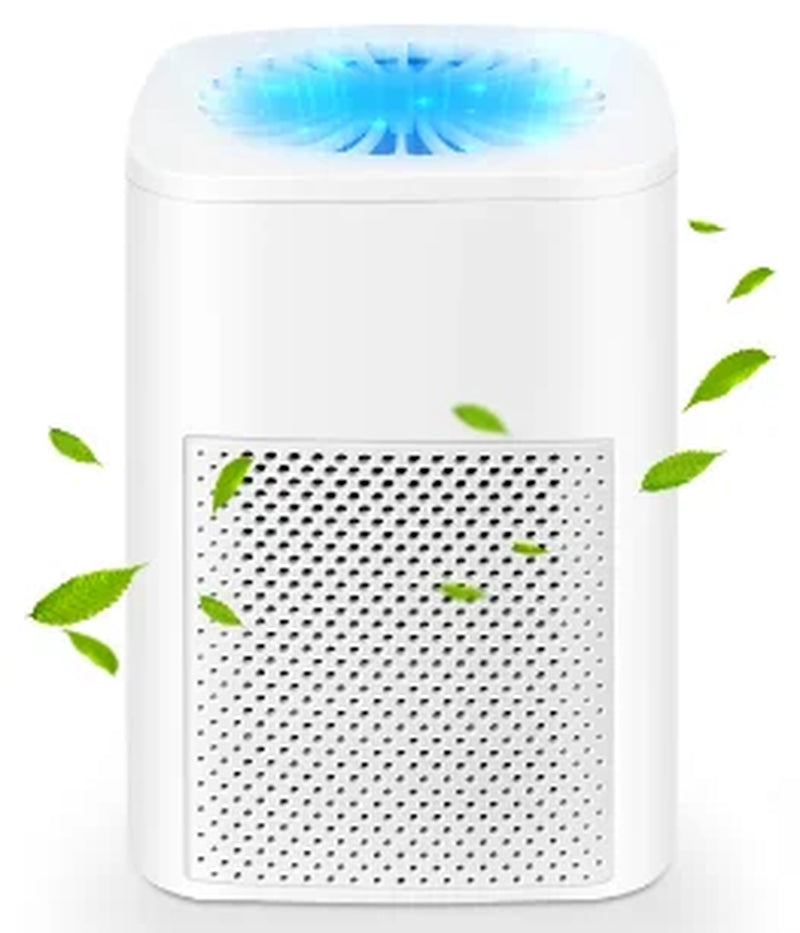 Air Purifiers for Allergies and Asthma, Ailkin Air Cleaner for Home,Bedroom,Allergy,Dust,Pets,Office,Small Room,Mini Portable Desktop Air Purifier for Smoke Odor