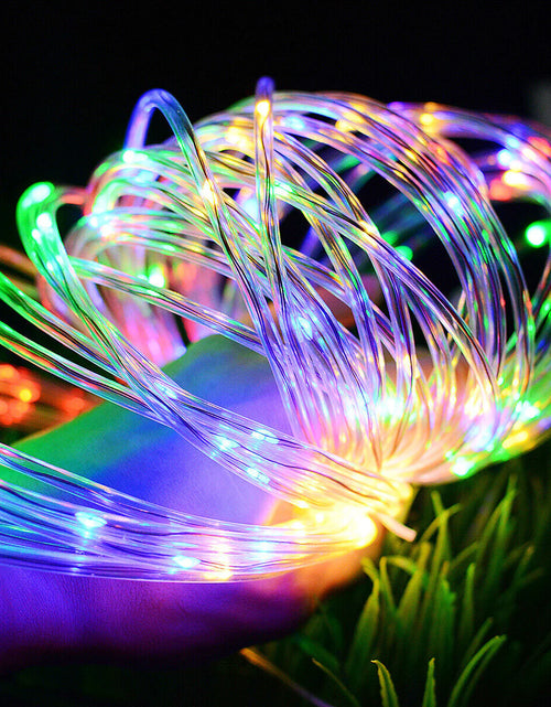 Load image into Gallery viewer, 33FT 100 LED Strip Rope Light Tube String Outdoor Garden Party Decoration Lights
