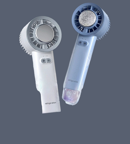 Summer Gadget Handheld Turbo Jet Fan Mini Portable Ice Cold Fan Generation Brushless Motor Wind High Speed Duct Fans Violent Blower