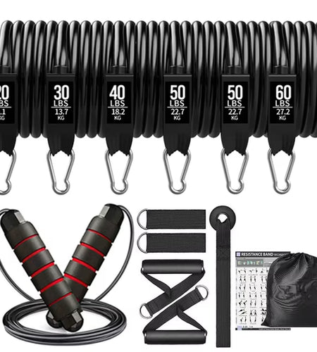 200Lbs Resistance Bands Set Exercise Workout Loop Bands Gym Training Fitness Sports Gym Equipment for Home Bodybuilding Weight