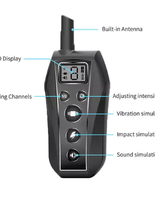 Load image into Gallery viewer, 650 YD Remote Dog Training Shock Collar Waterproof for Small Medium Large Dogs
