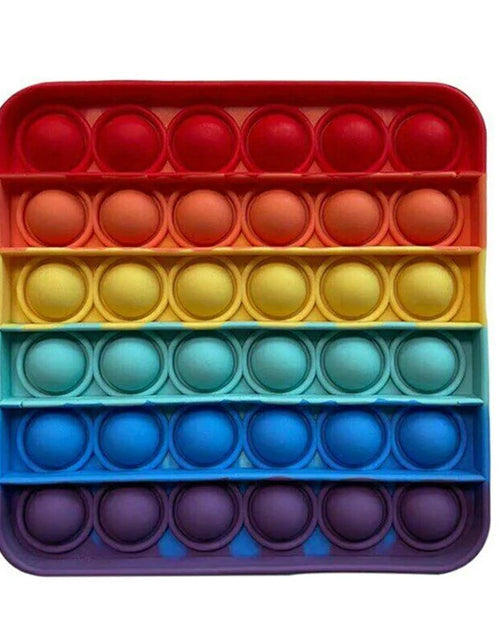 Load image into Gallery viewer, Popit Fidget Toy Push Bubble Sensory Stress Relief Kids Family Games Square Game
