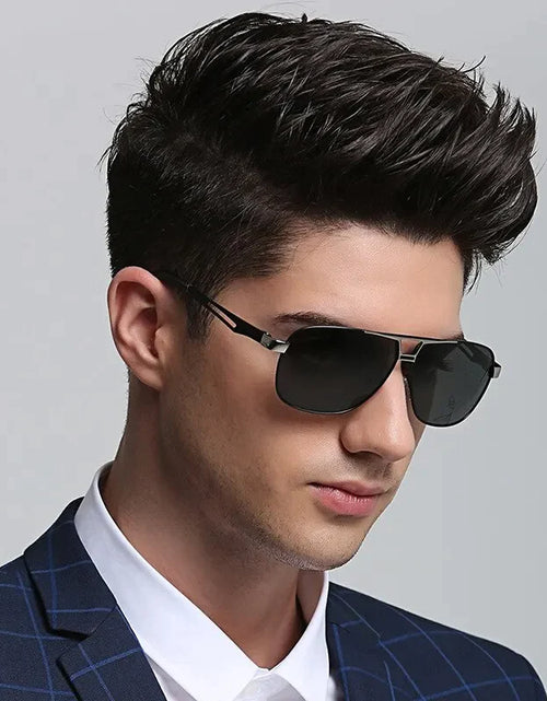 Load image into Gallery viewer, Mens Polarized Pilot Sunglasses Outdoor Driving UV400 Sun Glasses Sport Eyewear
