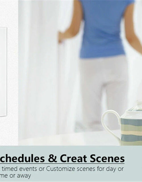 Load image into Gallery viewer, 1/2/3/4 Gang Wifi Smart Wall Touch Light Switch Glass Panel for Alexa/Google APP
