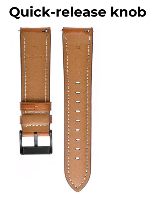Load image into Gallery viewer, 18Mm 20Mm 22Mm Classic Genuine Leather Watch Band Strap Quick Release Wristband
