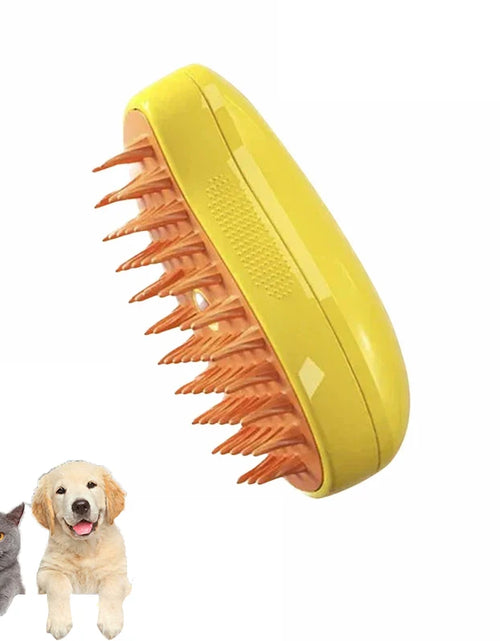 Load image into Gallery viewer, Cat Dog Steamy Brush Steam Brush Electric Sprayer for Massage Pet Grooming Tool Shedding 3 in 1 Electric Sprays Massage Combs
