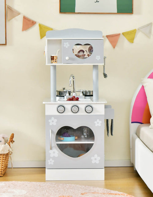 Load image into Gallery viewer, Chef Pretend Kitchen Playset with Cooking Oven and Sink for Toddlers
