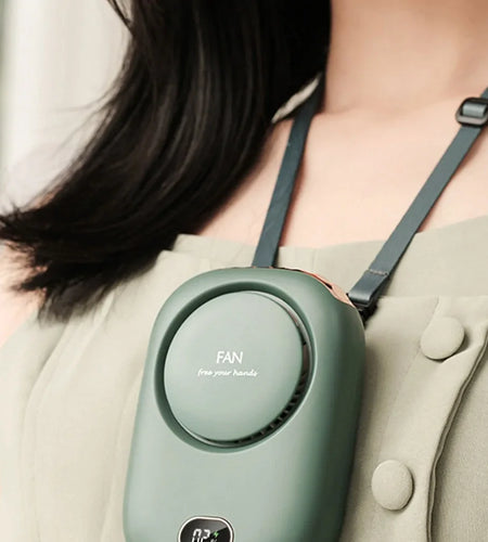 Mini Portable Bladeless Neck Fan